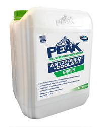  Peak  Antifreeze/Coolant () 10.