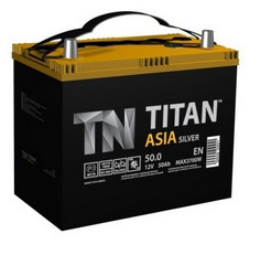Аккумуляторная батарея Titan 50 А/ч, 410 А