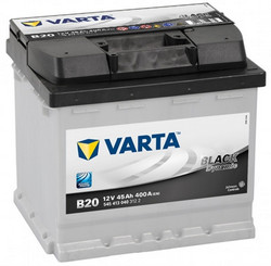 Аккумуляторная батарея Varta 45 А/ч, 400 А