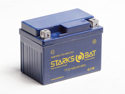 Аккумуляторная батарея Starksbat 4 А/ч, 60 А