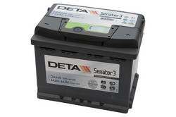 Аккумуляторная батарея Deta 64 А/ч, 640 А