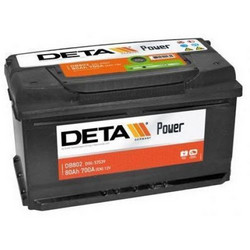 Аккумуляторная батарея Deta 80 А/ч, 700 А