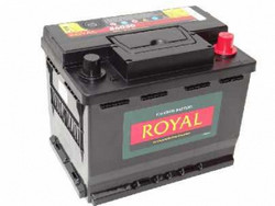 Аккумуляторная батарея Royal 55 А/ч, 500 А