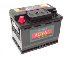 Аккумуляторная батарея Royal 60 А/ч, 535 А