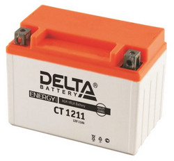Аккумуляторная батарея Delta 11 А/ч, 210 А