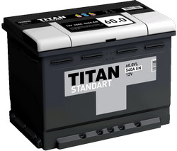 Аккумуляторная батарея Titan 60 А/ч, 540 А