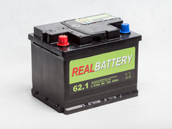Аккумуляторная батарея Realbattery 62 А/ч, 510 А