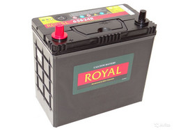 Аккумуляторная батарея Royal 55 А/ч, 480 А