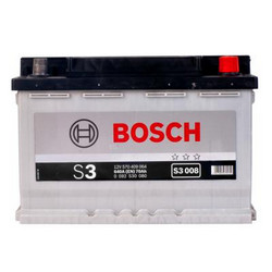 Аккумуляторная батарея Bosch 70 А/ч, 640 А