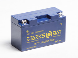 Аккумуляторная батарея Starksbat 8 А/ч, 120 А