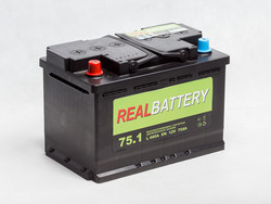 Аккумуляторная батарея Realbattery 77 А/ч, 680 А