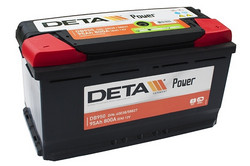 Аккумуляторная батарея Deta 95 А/ч, 800 А