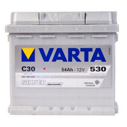 Аккумуляторная батарея Varta 54 А/ч, 530 А
