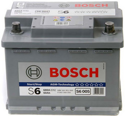 Аккумуляторная батарея Bosch 60 А/ч, 680 А