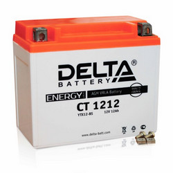 Аккумуляторная батарея Delta 12 А/ч, 180 А