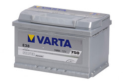 Аккумуляторная батарея Varta 74 А/ч, 750 А