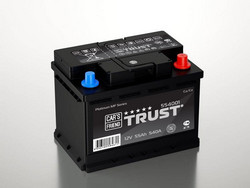 Аккумуляторная батарея Trust 55 А/ч, 540 А