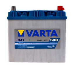 Аккумуляторная батарея Varta 60 А/ч, 540 А