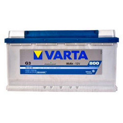 Аккумуляторная батарея Varta 95 А/ч, 800 А