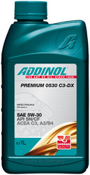 Каталог подбора моторных масел LineParts Addinol Premium 0530 C3-DX 5W-30, 1л Синтетическое | Артикул 4014766073570