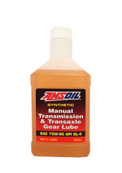 Каталог трансмиссионных масел и жидкостей ГУР: Amsoil Трансмиссионное масло  Manual Transmission (0,946л) МКПП, мосты, редукторы, Синтетическое | Артикул MTGQT